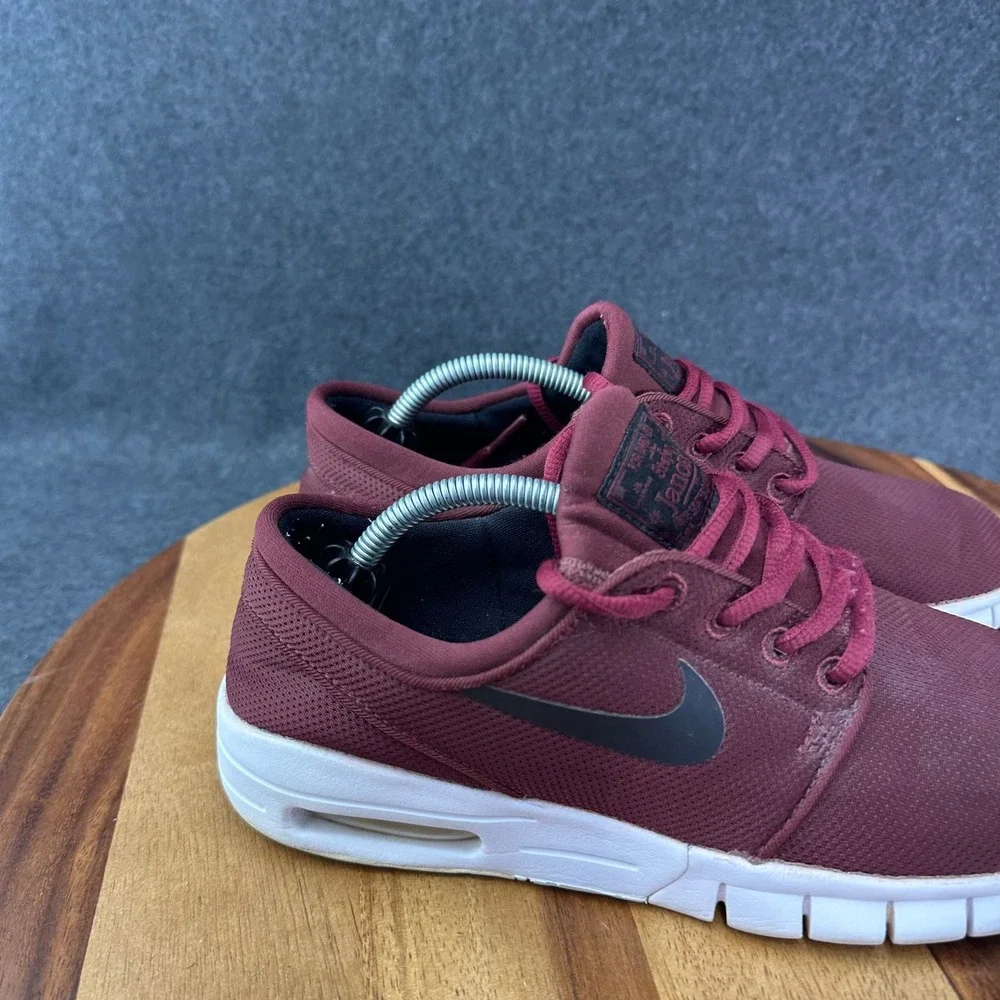 Nike SB Stefan Janoski Max Burgundy Kids 6.5Y Womens 8 905217-601